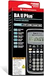 Texas Instruments BA II Plus Financial Calculator, Black