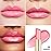 Oulac Shine Pink Lipstick for Women, 2 in 1 Glossy Light Pink Tinted Lip Balm, Hydrating Lipstick for Dry Lips, Moisture Shine Juicy Finish Vegan 2.2g/0.07oz (26)