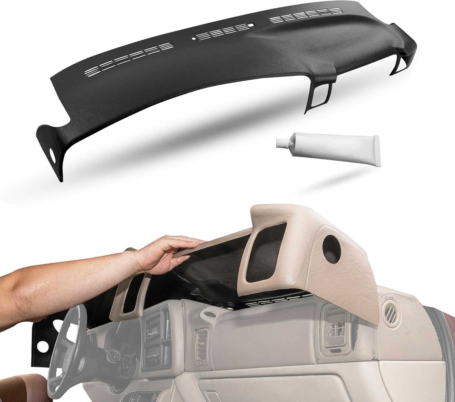 DashSkin Molded Dash Cover Compatible with 20002006 Tahoe