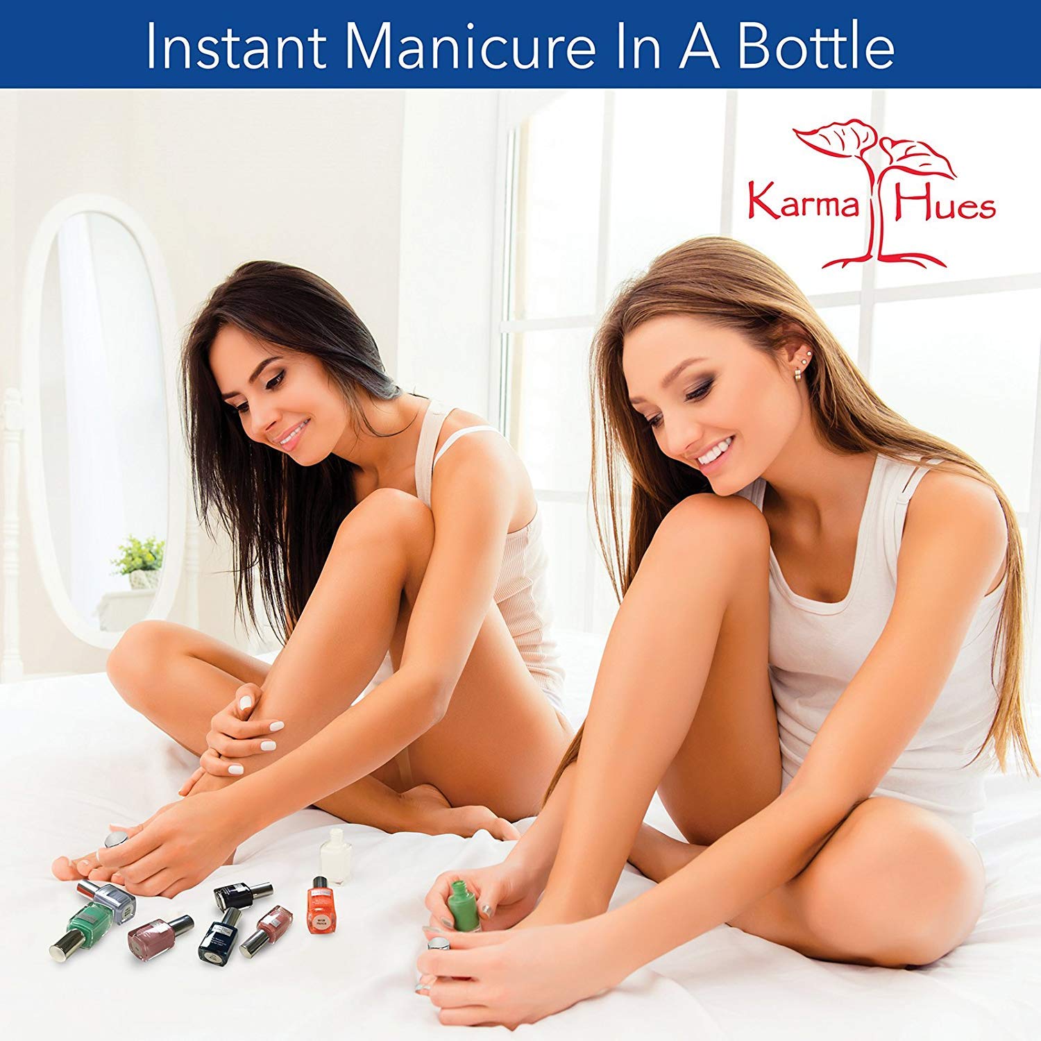 karma organic Natural Nail Polish-Non-Toxic Nail Art, Vegan and Cruelty-Free Nail Paint (Universal Appeal)