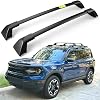 265 LBS Cross Bars Fits for Ford Bronco Sport First Edition 2021 & Outer-Banks 2022 2023 2024 2025 & Badlands 2021 2022 2023 2024 2025 Off-Road Adjustable Roof Rack Crossbar Luggage Rack