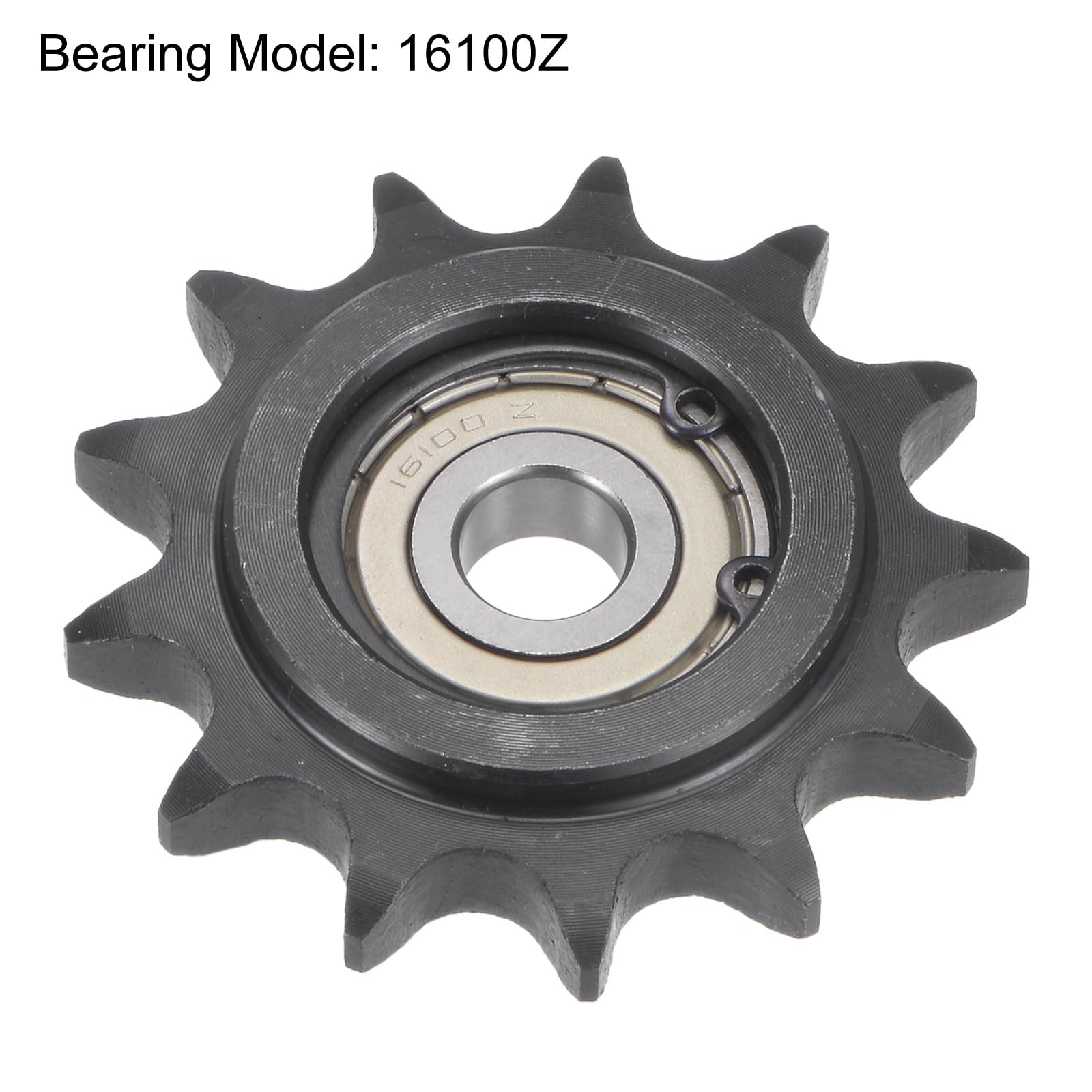 uxcell Chain Idler Sprocket, 10mm Bore 1/2" Pitch 13 Tooth Tensioner — Amazon image 3