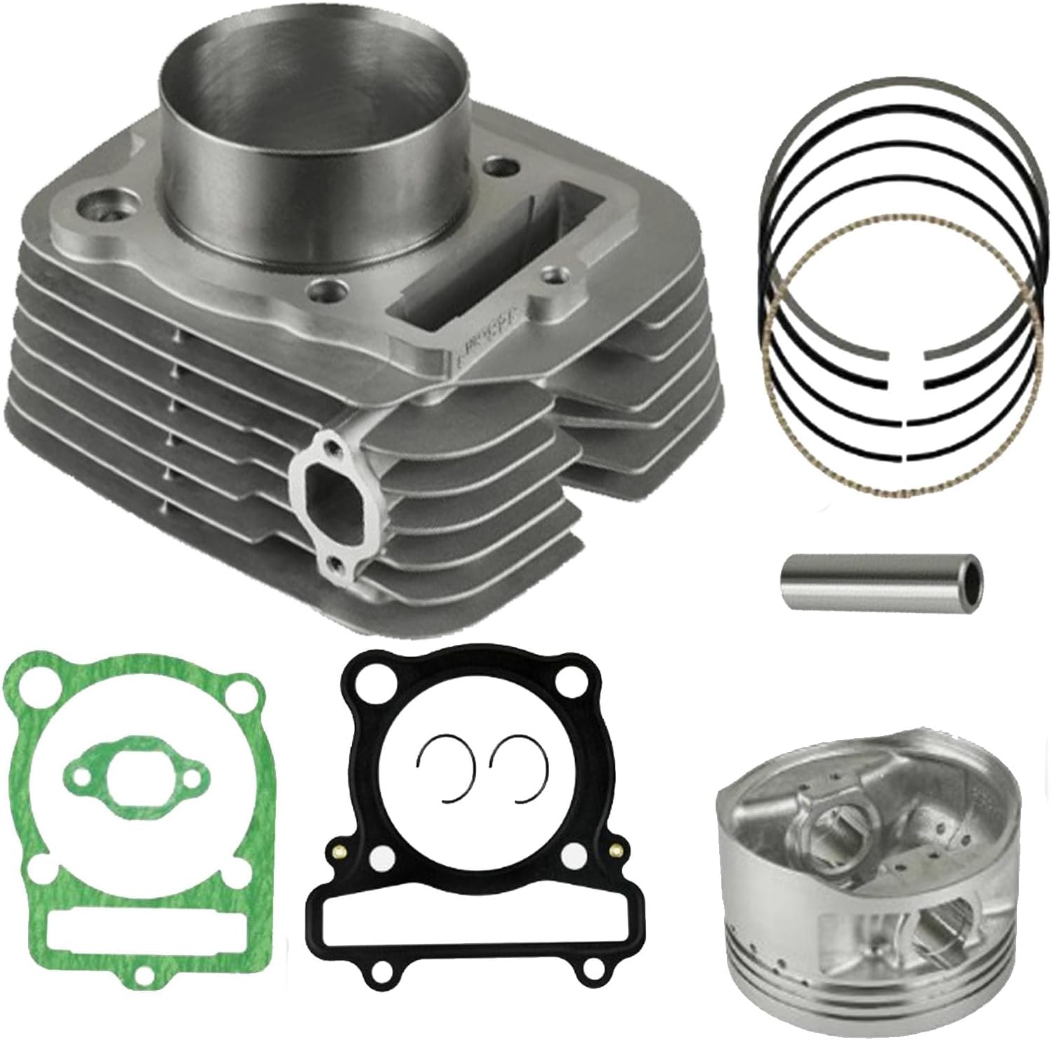 85mm Big Bore Cylinder Piston Top End Kit Compatible with Yamaha 350 YMF350 YFB350