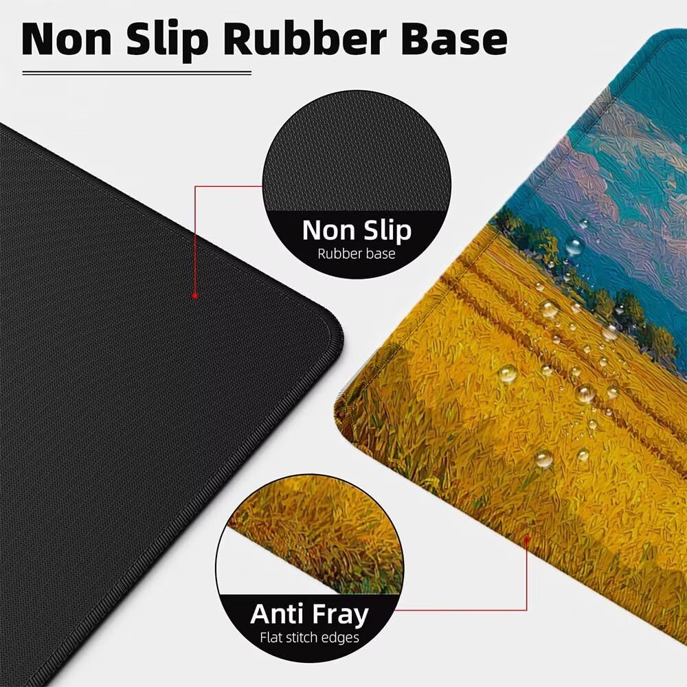 Podkładka pod laptop, Podkładka pod mysz do gier na biurko, duża, rozmiar 600x300, XXL(800x400x3 mm)