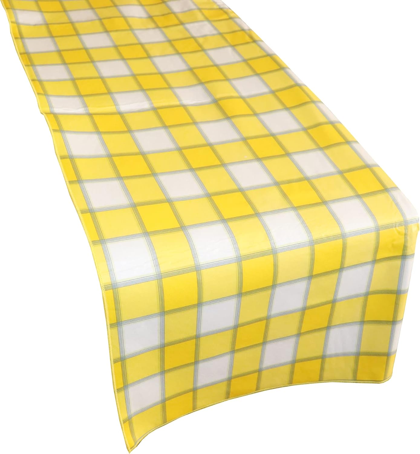 Zen Creative Designs Plastic Table Runner/PVC Material with Nonslip Flannel Backing Easy Wipe and Clean (12" by 144", Fruit Slices)