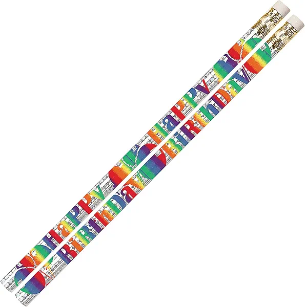 Musgrave Pencil Co Birthday Blitz Motivational Pencils School Supplies