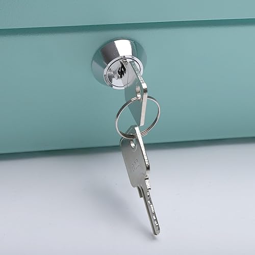 Miniatura 3 de Honeywell Cajas fuertes y cerraduras de puerta 6112TL Caja de acero estándar con cerradura de llave, color negro