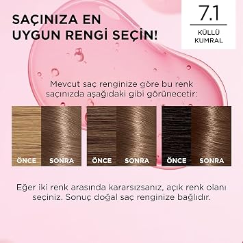 L'Oréal Paris Excellence Creme 7.1 Ash Brunette Hair Dye