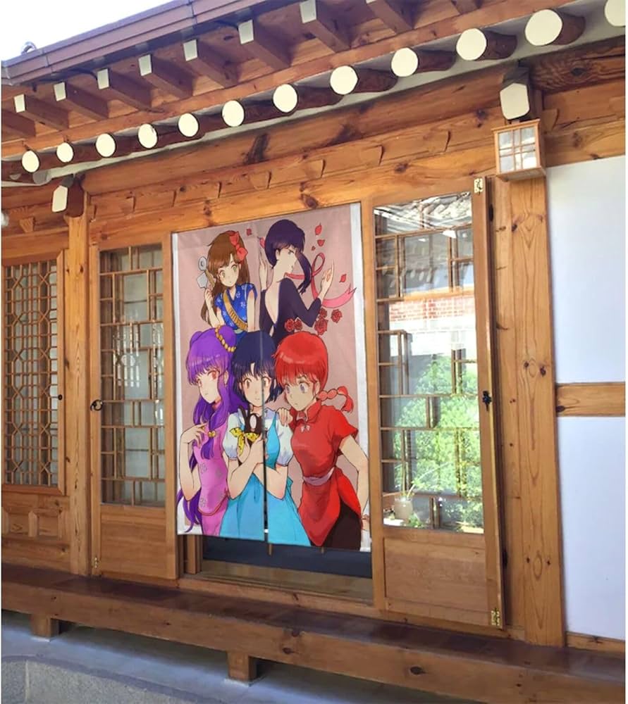 らんま1/2　販促物のれん　非売品　暖簾 らんま1/2 販促物のれん 非売品 暖簾 タペストリー・のぼり・のれん