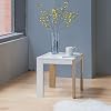 Coffee Tea End Table Modern Square Side Table Living Room Sofa Side Coffee Table Small Table Dining Room Home Furniture Table for Use In Bedroom Living Room Sofa Side End Ta