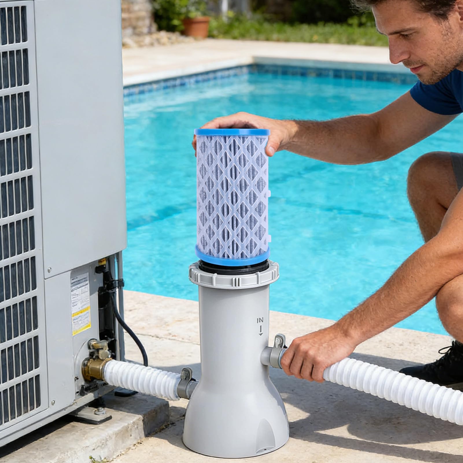 Cartuccia per Filtro Piscina Filtranti