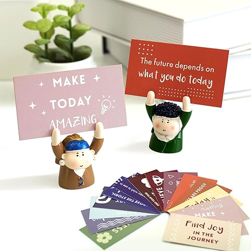 2 PCS Inspirational Cute Office Decor - Motivational Quotes Desk