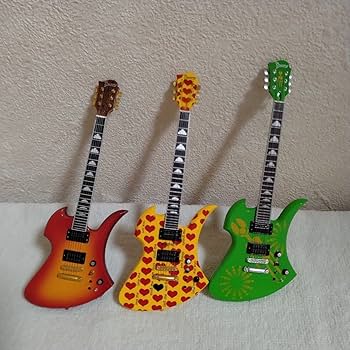 hide ギター　コレクション　6個セット hide Guitar Collection Official Figure Set: SHOCKING PINK