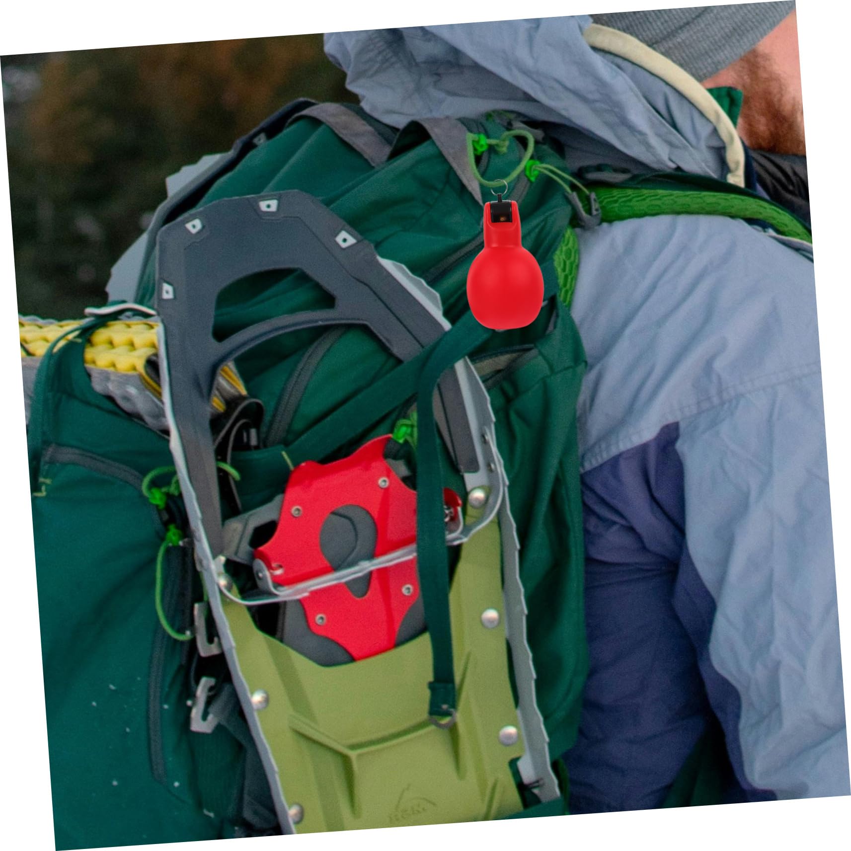 BESPORTBLE Outdoor-Pfeife pfeifenständer düdük Pfeife für Outdoor-Aktivitäten armbandpfeife Rucksack-Pfeife Pfeife für draußen Camping-Survival-Squeeze-Pfeife Notfall-Außenpfeife PVC
