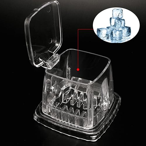 Miniatura 5 de Tnfeeon Trituradora de hielo portátil de 1.25 L, trituradora de hielo manual de manivela, máquina picadora de hielo afeitada manual para uso en