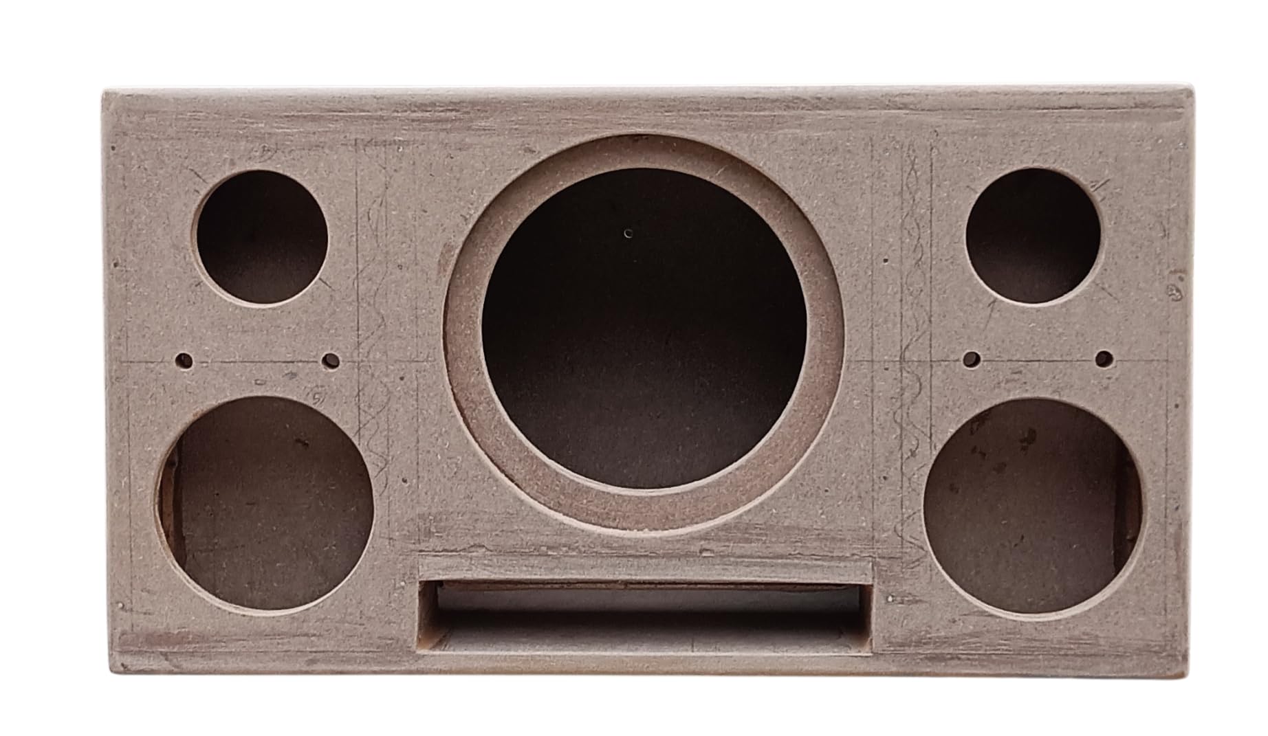 8 in -5.25 in-4 in Car Subwoofer Box [ 3- in-1 ] F-8-5.25-4 in V- Port-picture-17