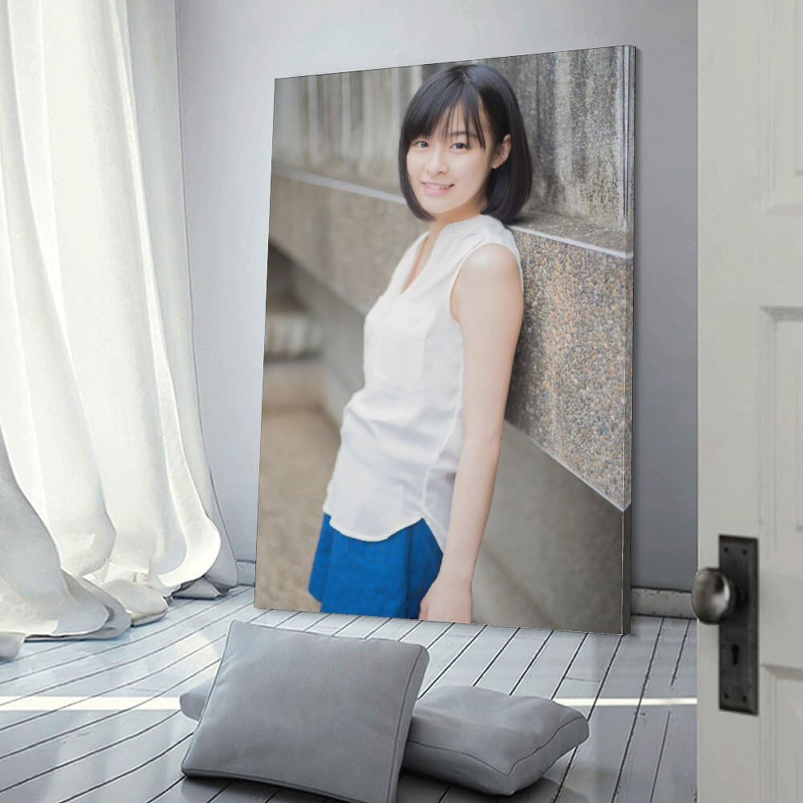 Amazon.co.jp: 森七菜 写真集 ポスター キャンバス 芸術 ポスター 壁