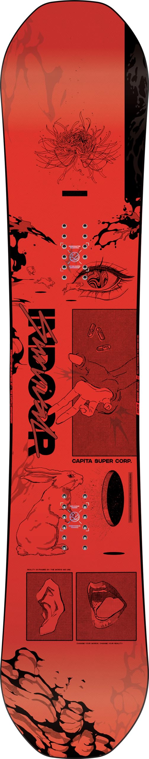 CAPiTA Indoor Survival Mens Snowboard, 150