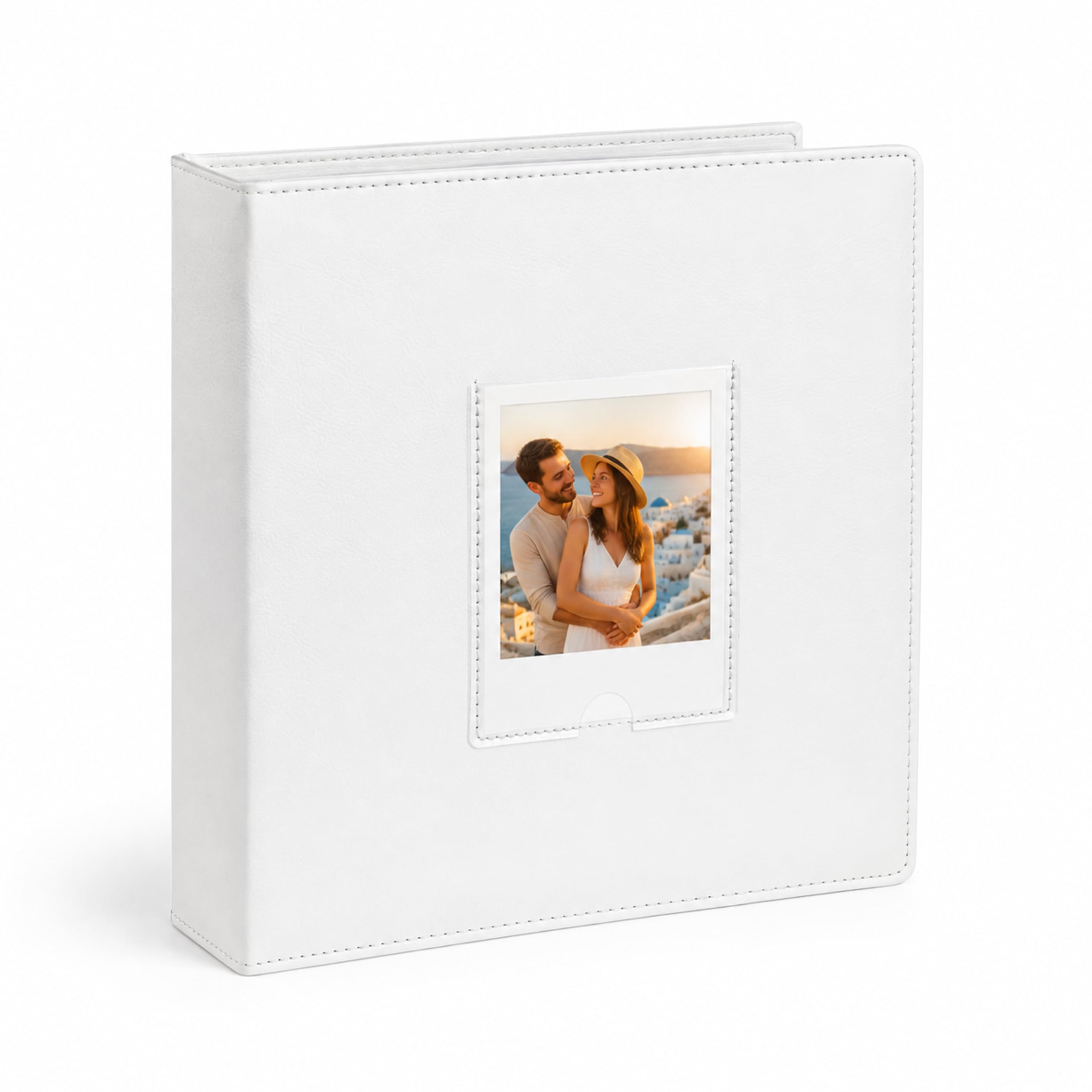 Ruibytree 256-Pocket Album for Polaroid i-Type, 600 & SX-70 Photos, White — image 1