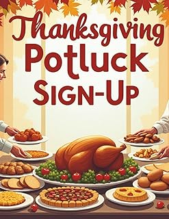Thanksgiving Potluck Sign-Up