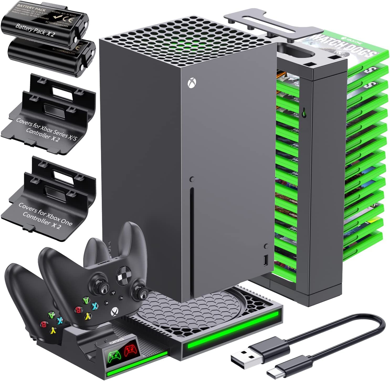 See full amazon price history chart for PSS Xbox Series X Stand, Vertical Stand For Xbox Series X Console, Dual Controller Charging Station with 2 Rechargeable Battery Pack for Xbox Series X, 14 Game Slots for Xbox Series X PSS Xbox Series X Stand, Vertical Stand For Xbox Series X Console, Dual Controller Charging Station with 2 Rechargeable Battery Pack for Xbox Series X, 14 Game Slots for Xbox Series X (B0BNYQH9NF) Amazon Price History, Amazon Price Tracker