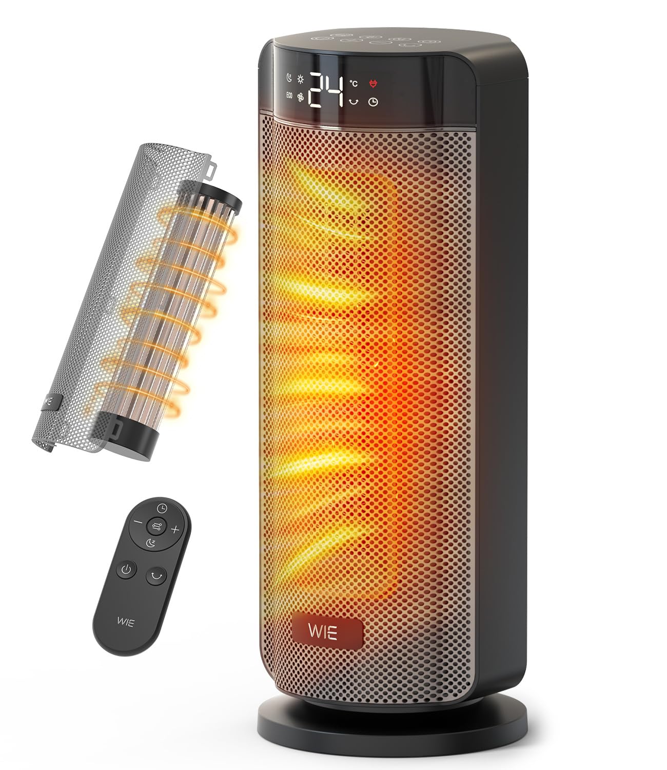 Amazon | 『2025冬モデル』セラミックヒーター【2S速暖 25dB静音 約11