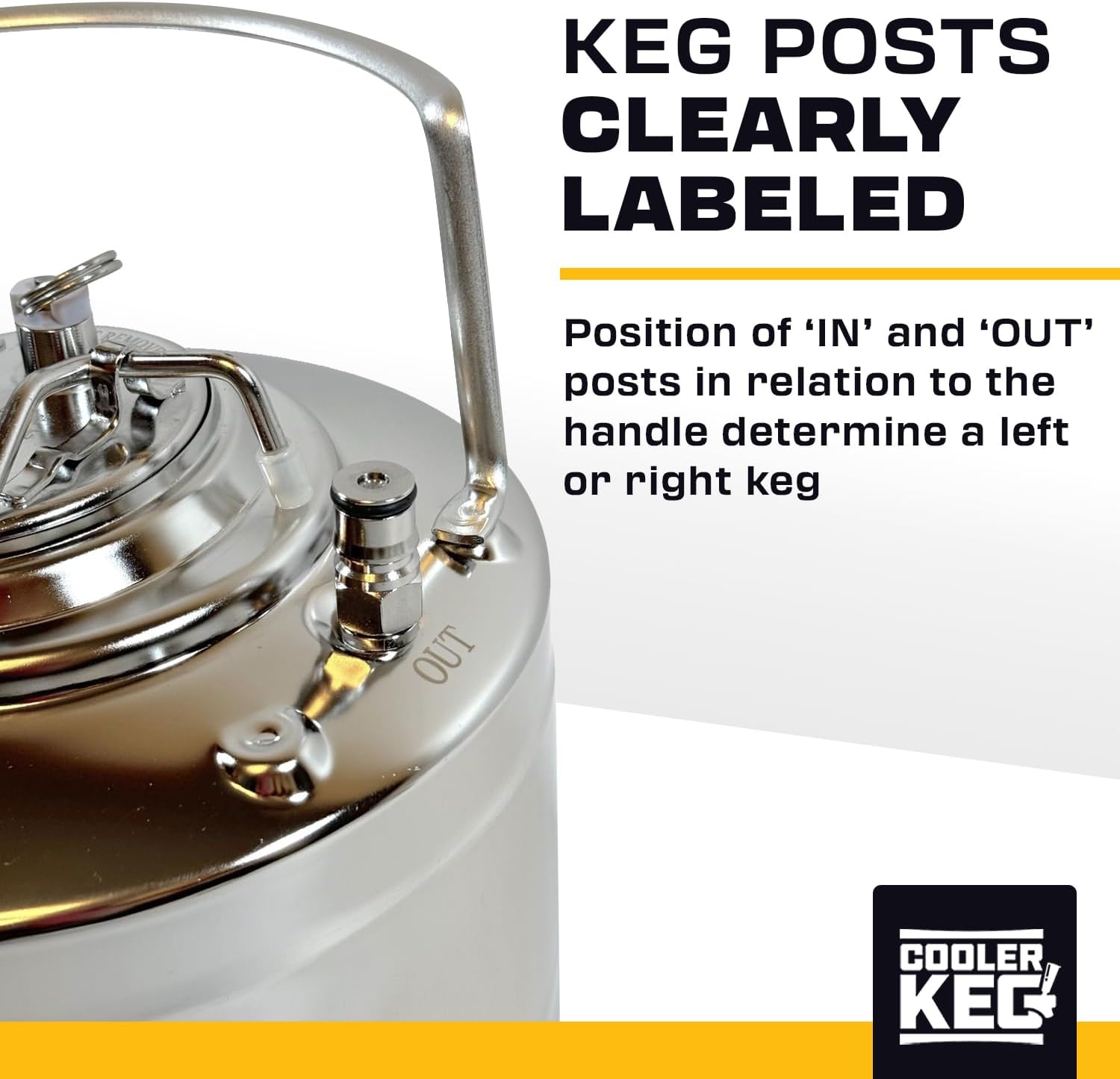 Refillable Keg Set - 3.5 gallon combined capacity, Stainless Steel Kegs for Beer, Cocktails, Mixed Drinks, Cider, Seltzer, Ball Lock, Quick Disconnects 1.75 gal or 6.5 liters or 228 oz each