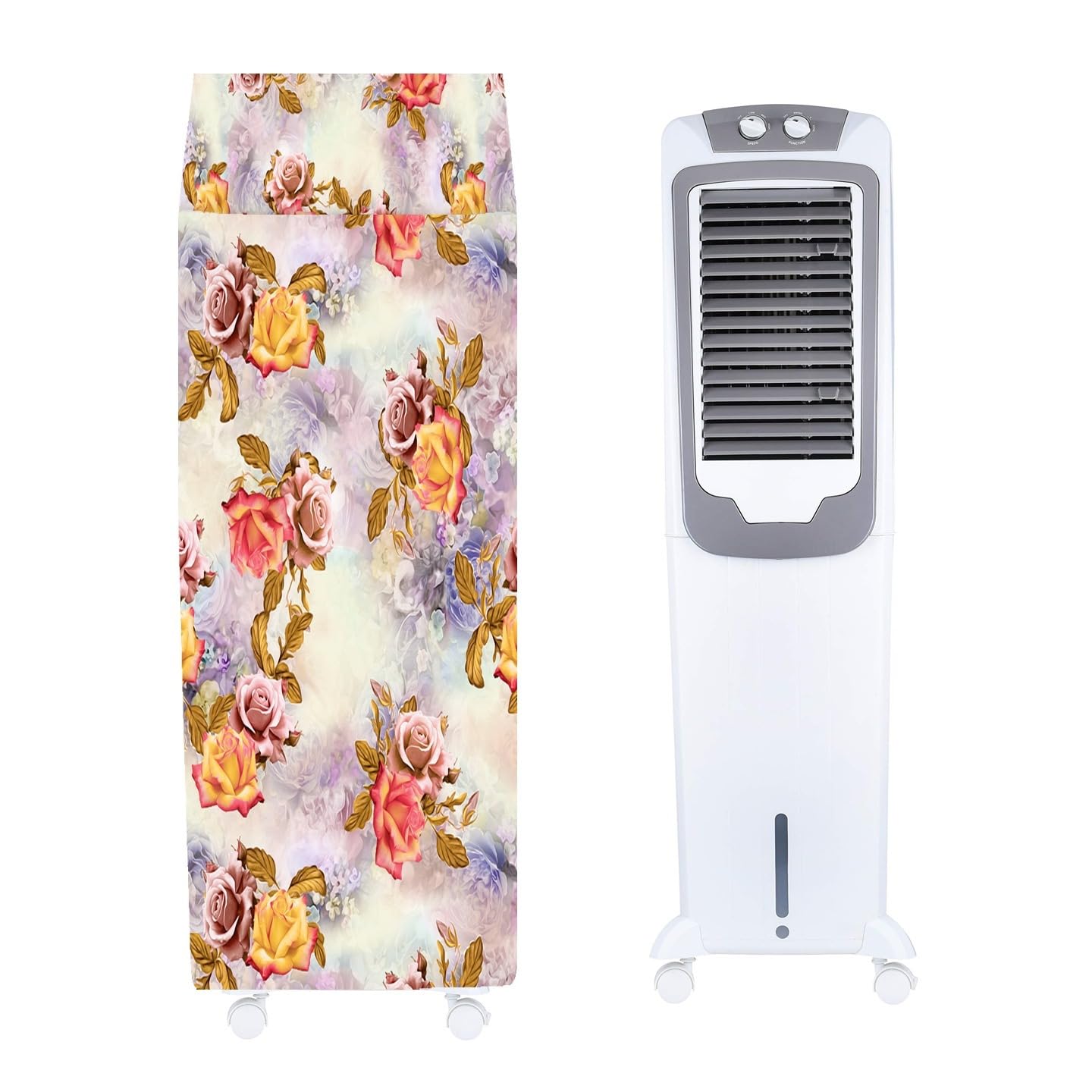 Beautiful Printed Cooler Cover Compatible for USHA Aero Style 50L Tower Air Cooler(50AST1)-image-22