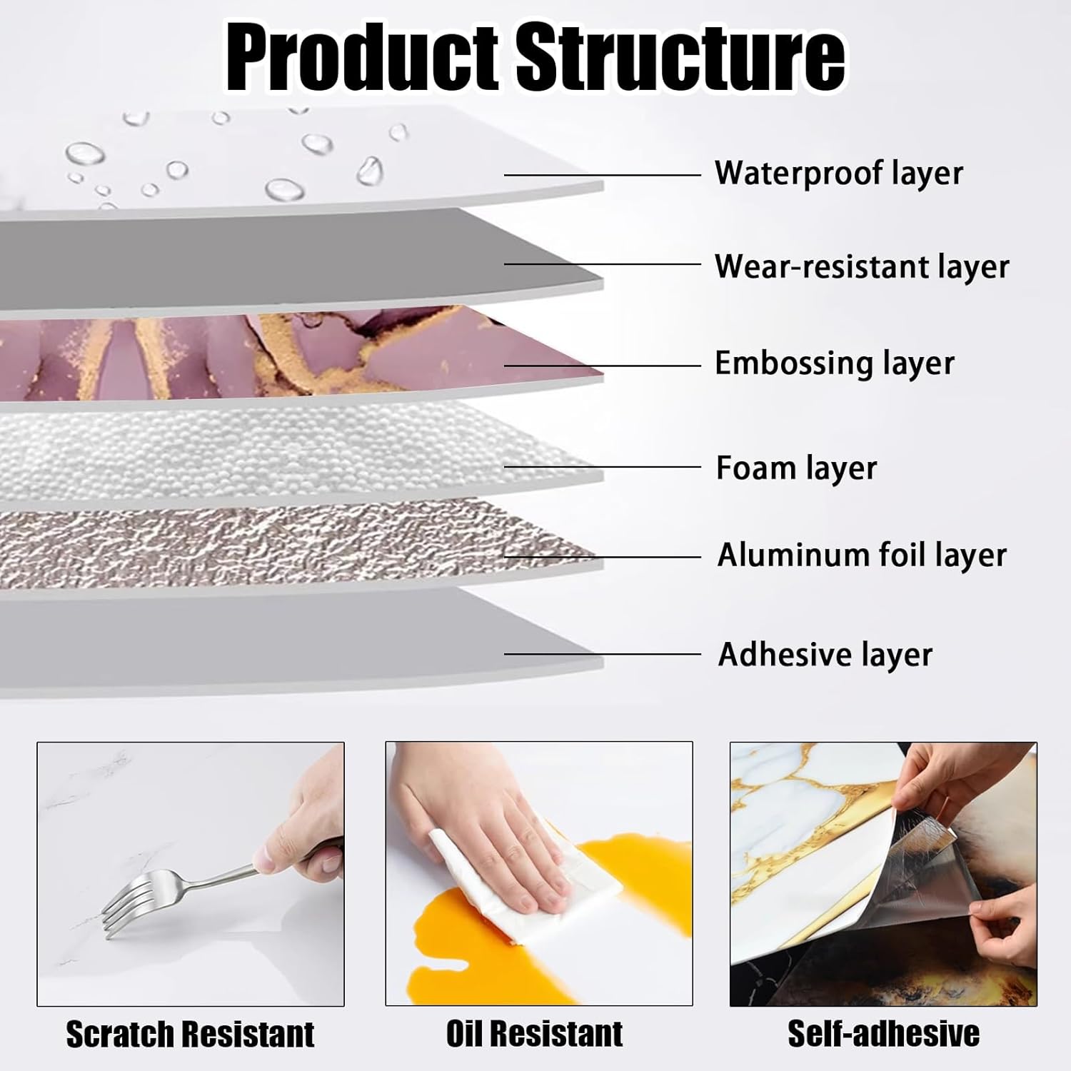 Ceiling Tiles Decorative Ceiling Tiles Peel and Stick, 10 20 40 60 100 Pcs Imitation Tile Marble Sticker, Sofa Background Wall Fancy Classic Style PVC Panels(Style E,90pcs)