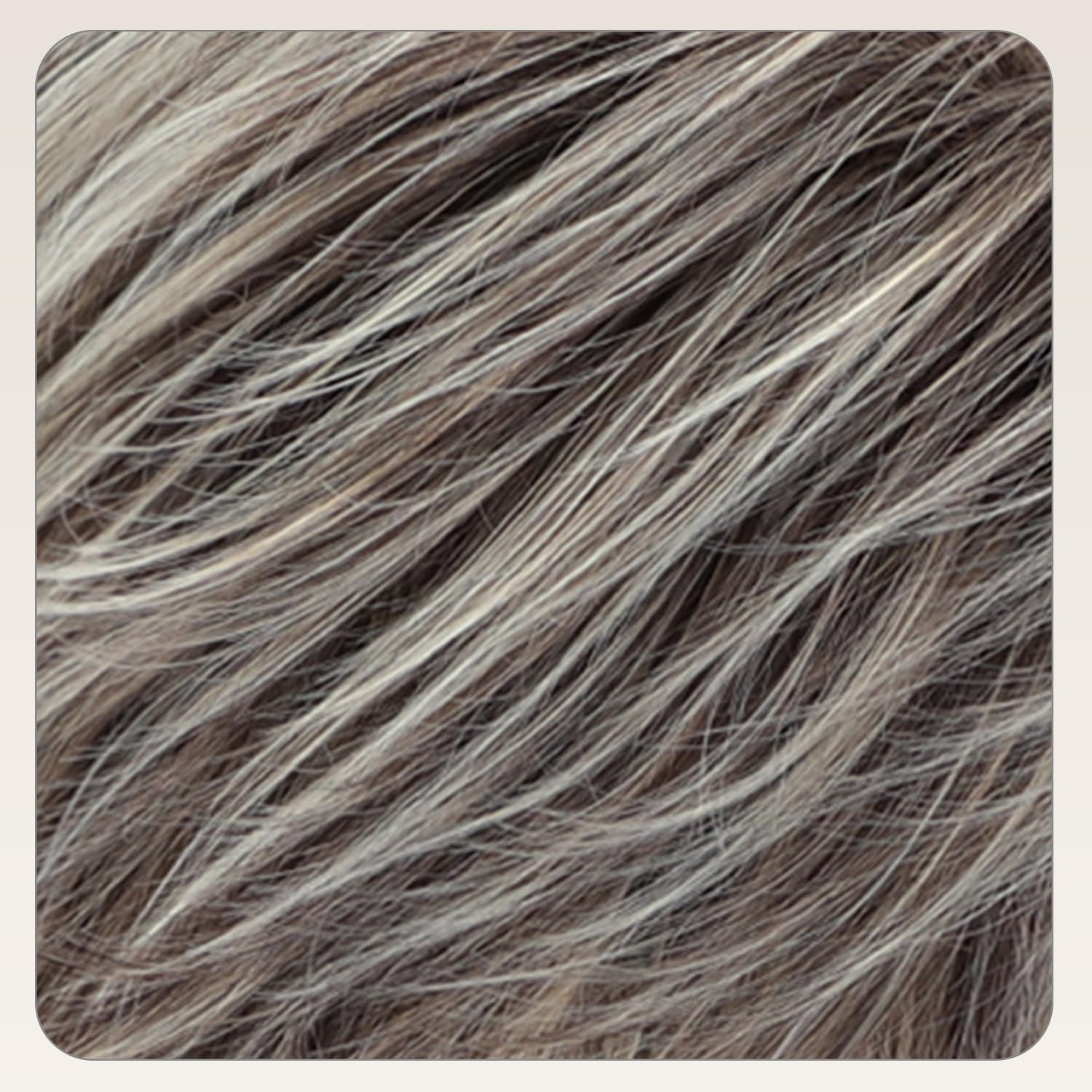 SEVENCOLORS Short Pixie Wavy Wigs for White Women Natural Looking Layered Brown Blonde Highlights Wig Synthetic Hair Womens Wigs