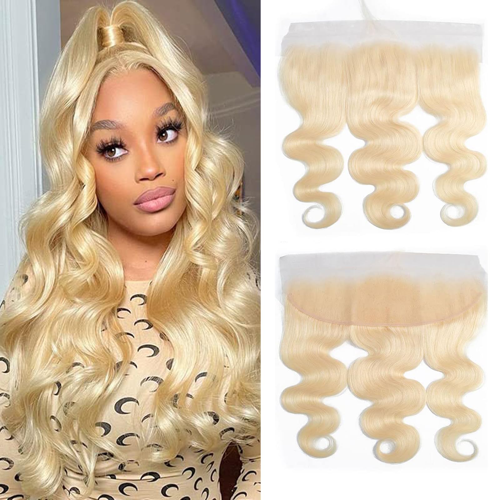 613 Frontal Human Hair 20 Inch