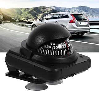 Bússola De Carro Multifuncional, Mini Bola Digital, Veículo Eletrônico, Carro, Mar, Barco, Navio, Bússola, Navegação Ao Ar Livre, Para Para-brisa, Para Carro, Barco, Caravana, Caminhão