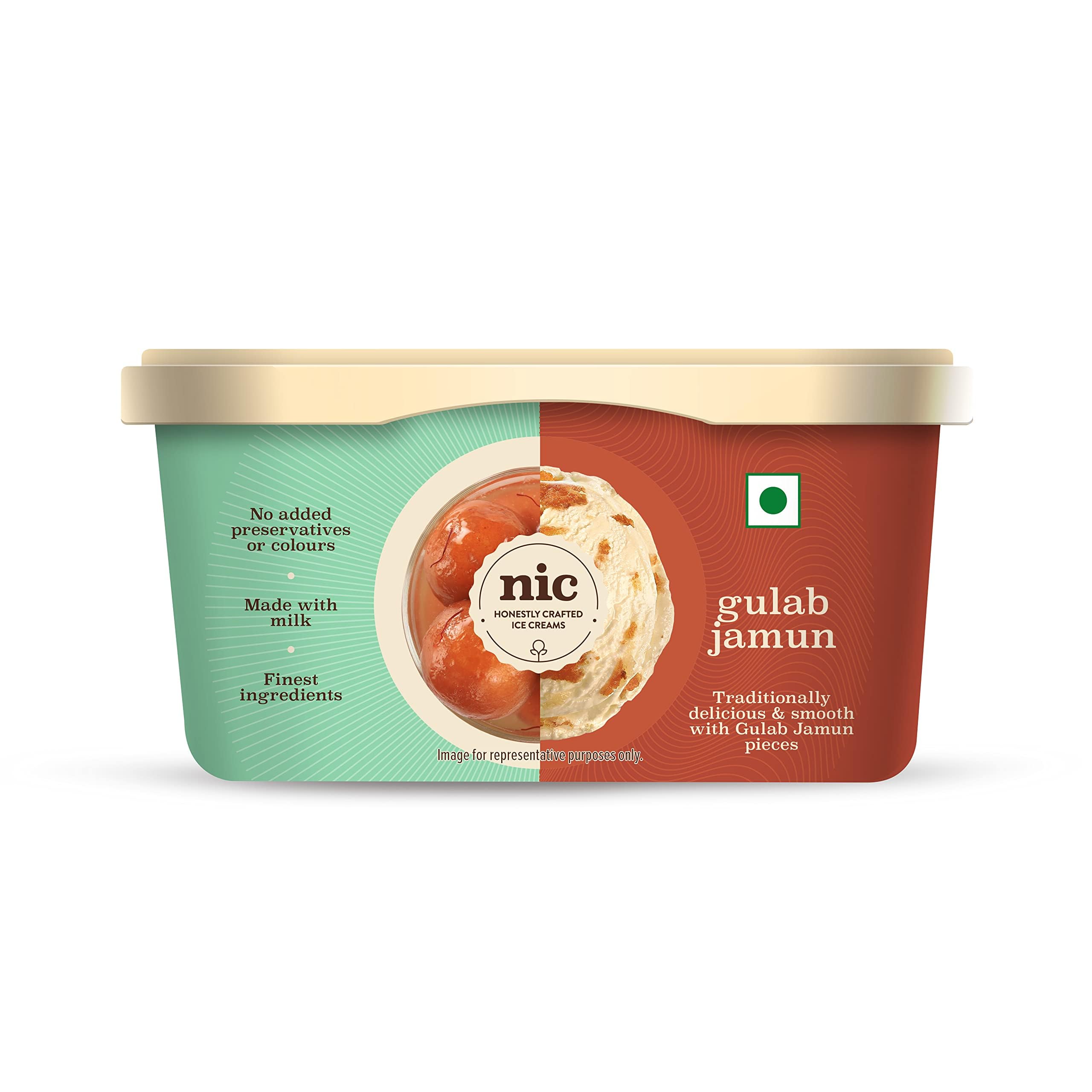 NIC Gulab Jamun Ice Cream, 500ml-picture-25