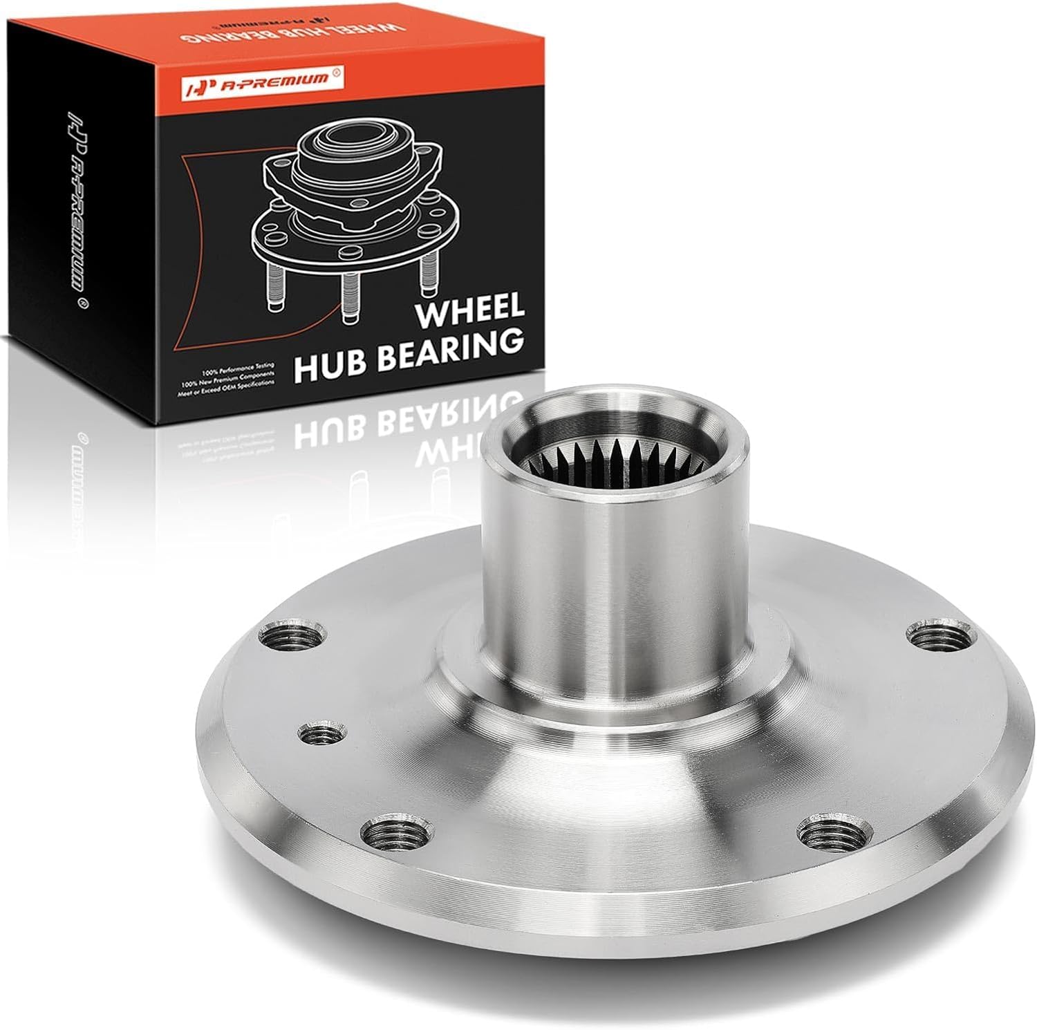 A-Premium Rear Wheel Hub Compatible with BMW - 1991-2010 - 325xi 330Ci 330i 330xi 525i 528i 530i 535i 545i 550i 645Ci 650i 740i 740iL 750iL 840Ci 850Ci 850CSi 850i M3 Z3 Z8