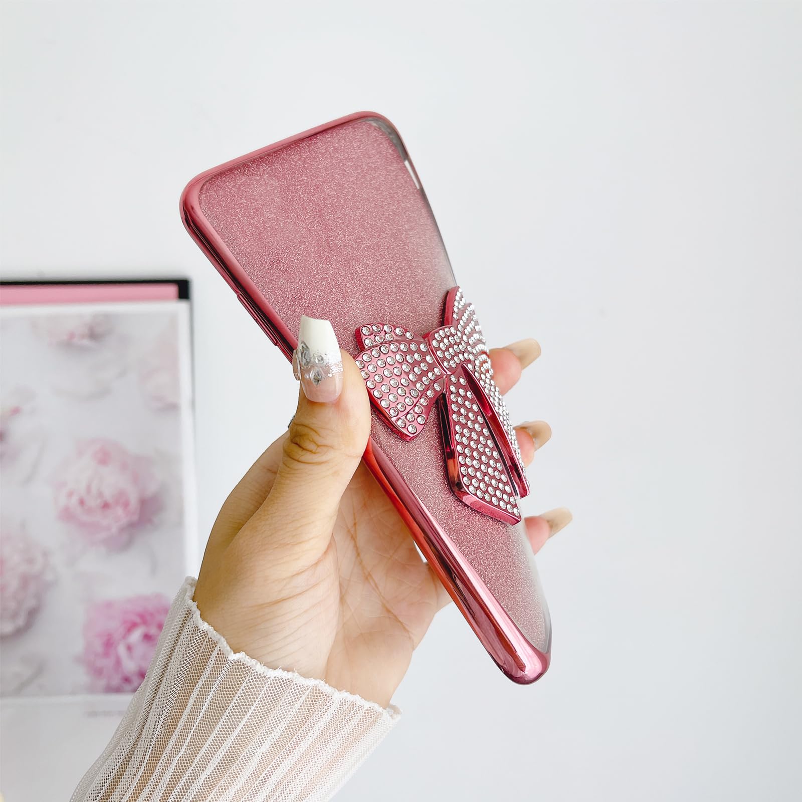 Amazon.com: for Google Pixel 7 Pro Case for Women Glitter