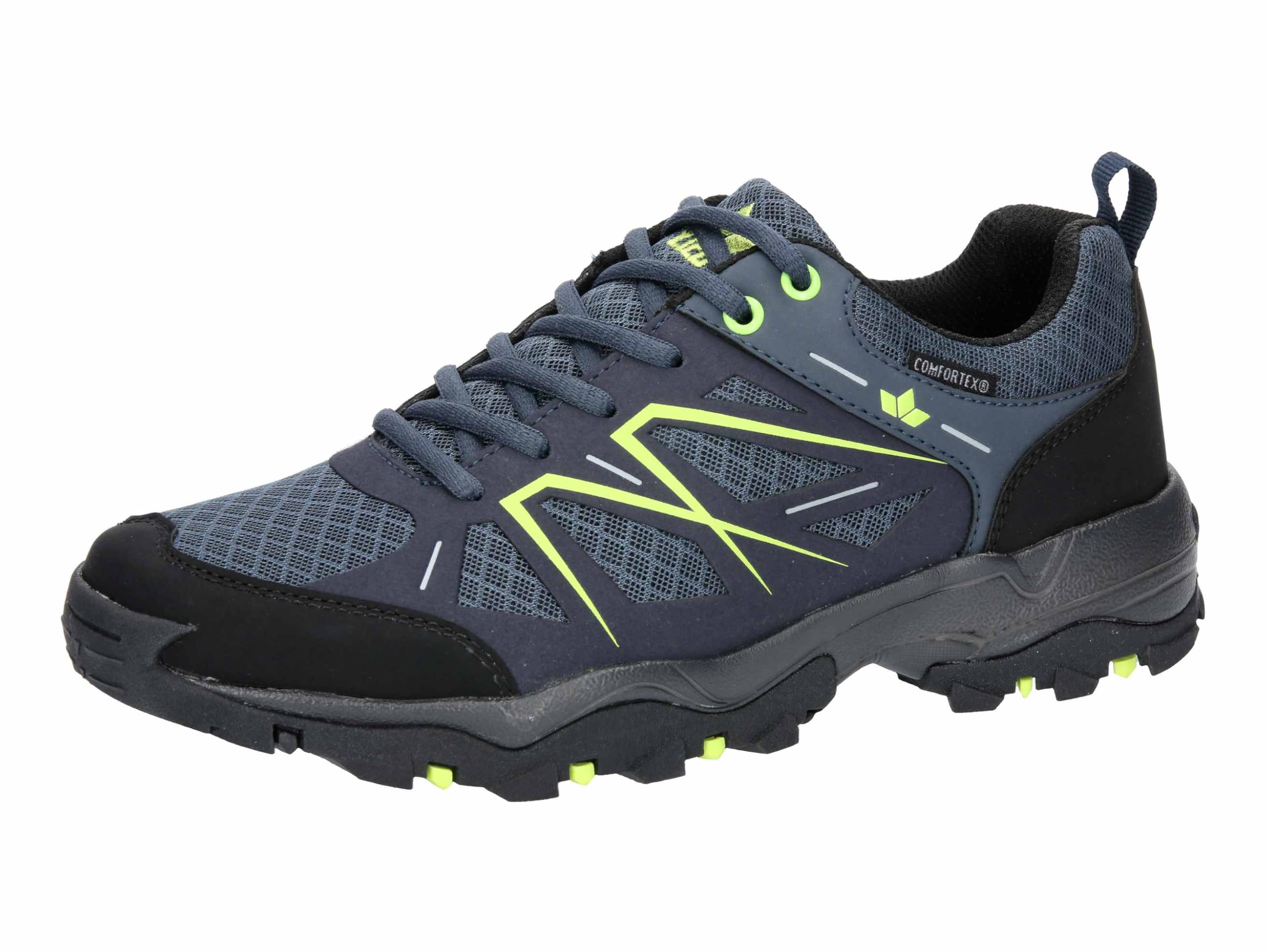 Lico Unisex Kadoka Trekking Shoes, Navy/Lemon, 45 EU, Marine Lemon, 10.5 UK