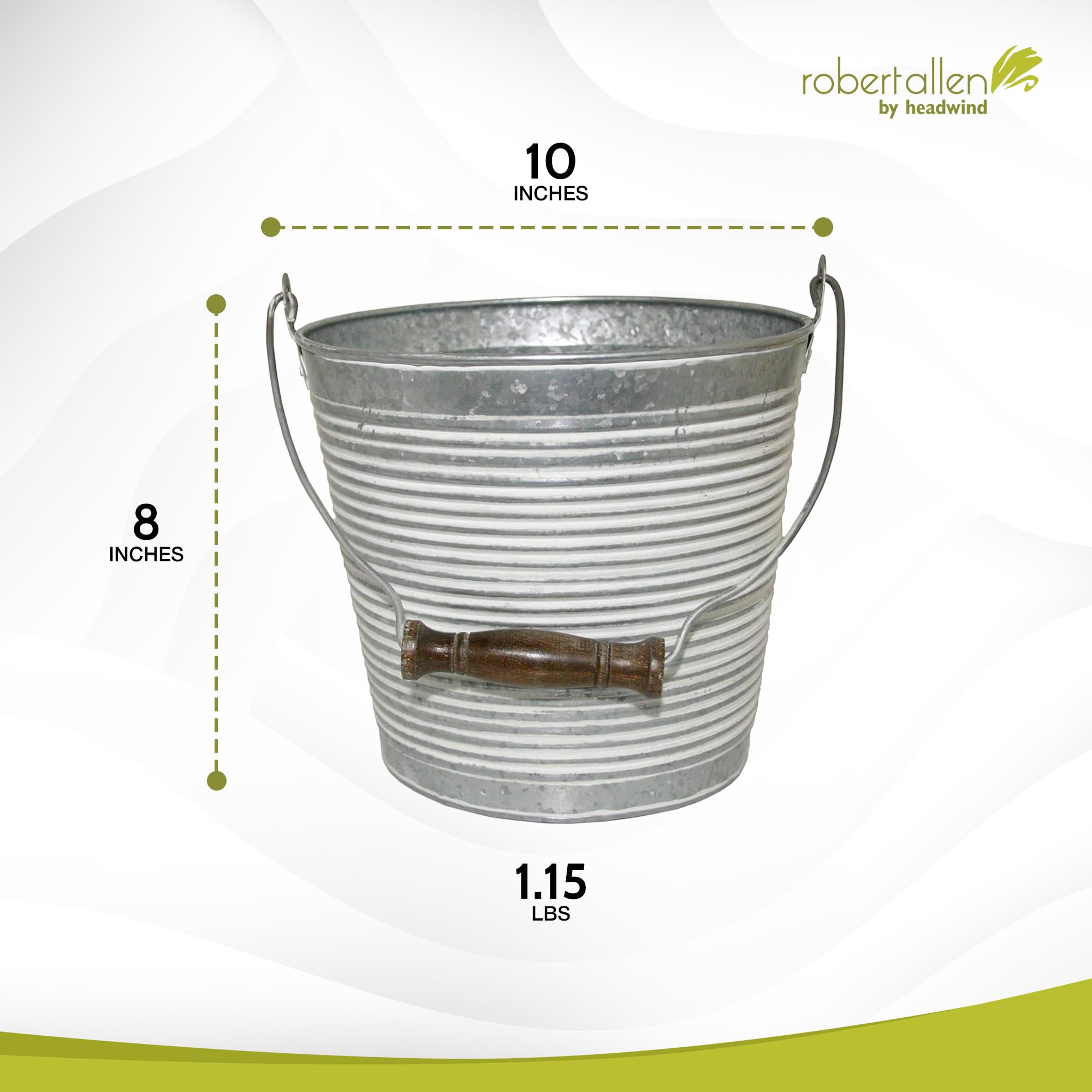 Amazon.com : Headwind Vintage Collection Ribbed Planters