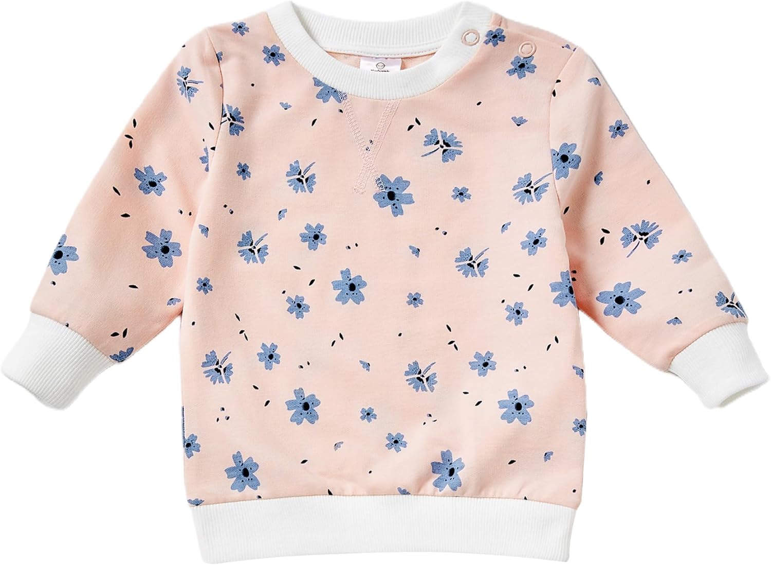 Baby Toddler Unisex Long Sleeve Sweatshirt - Breathable, Soft & Lightweight, Fall Spring Clothes 9M-5T