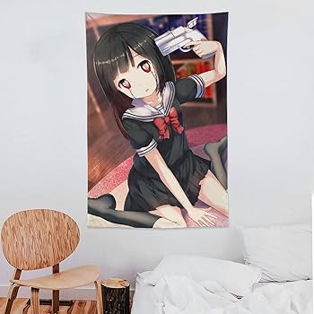 Amazon.co.jp: タペストリー 魔法少女サイト 朝霧 彩 アニメ 萌え