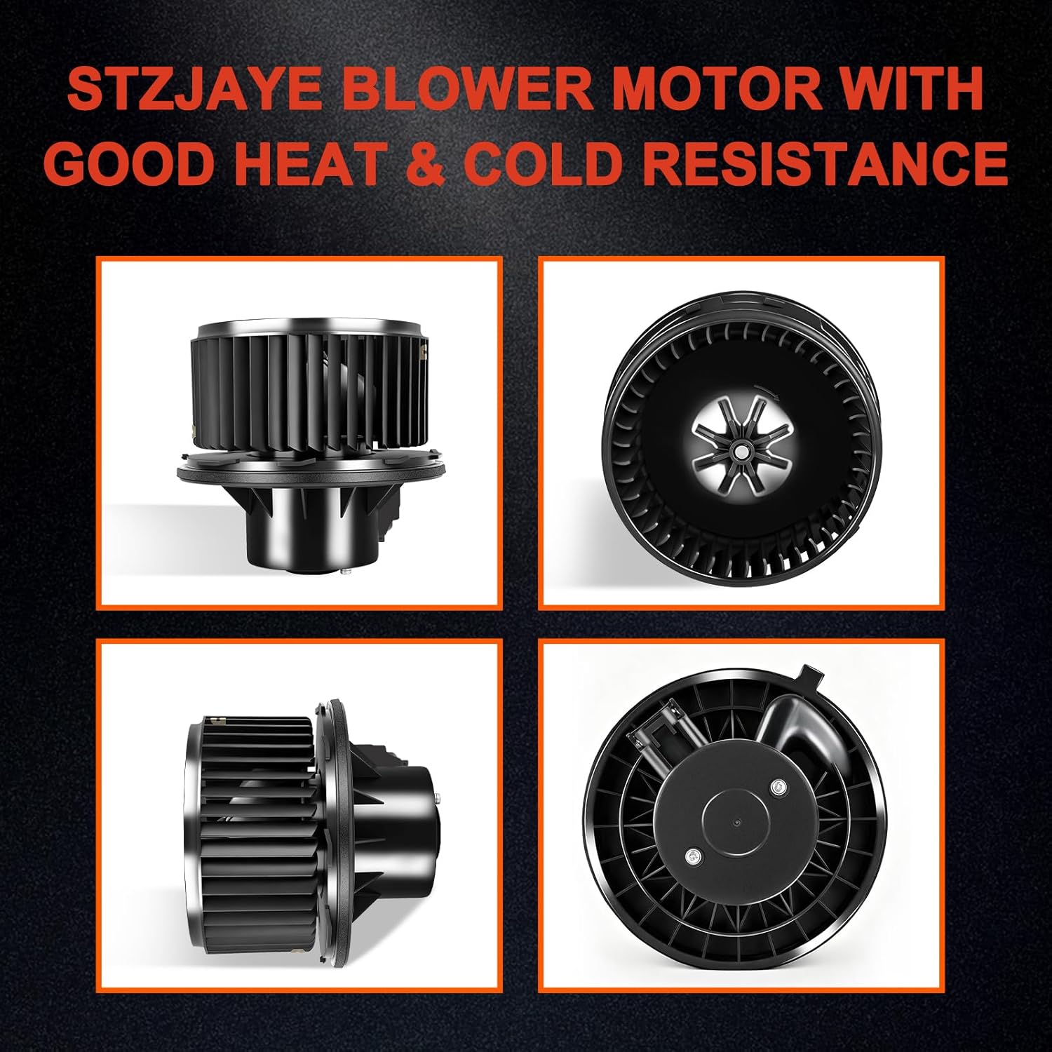 AC Blower Motor Fan HVAC Heater Motor Replacement Compatible with Chevy for Avalanche 1500/2500, for Silverado 1500/2500/3500, for Sierra 1500/2500/3500 for Yukon for Escalade EXT 700191