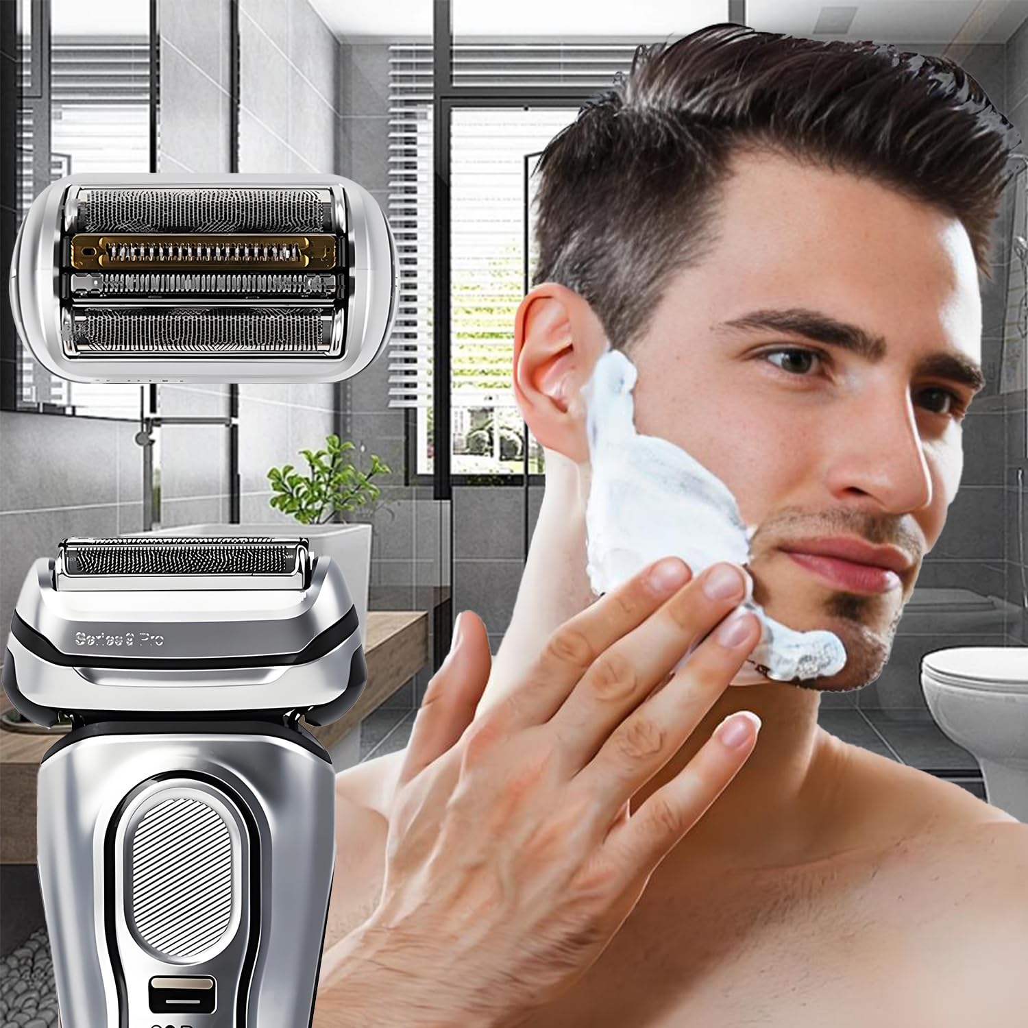 Amazon | 替刃 シリーズ9 Pro 94M用替刃 網刃・内刃一体型 F/C94M髭