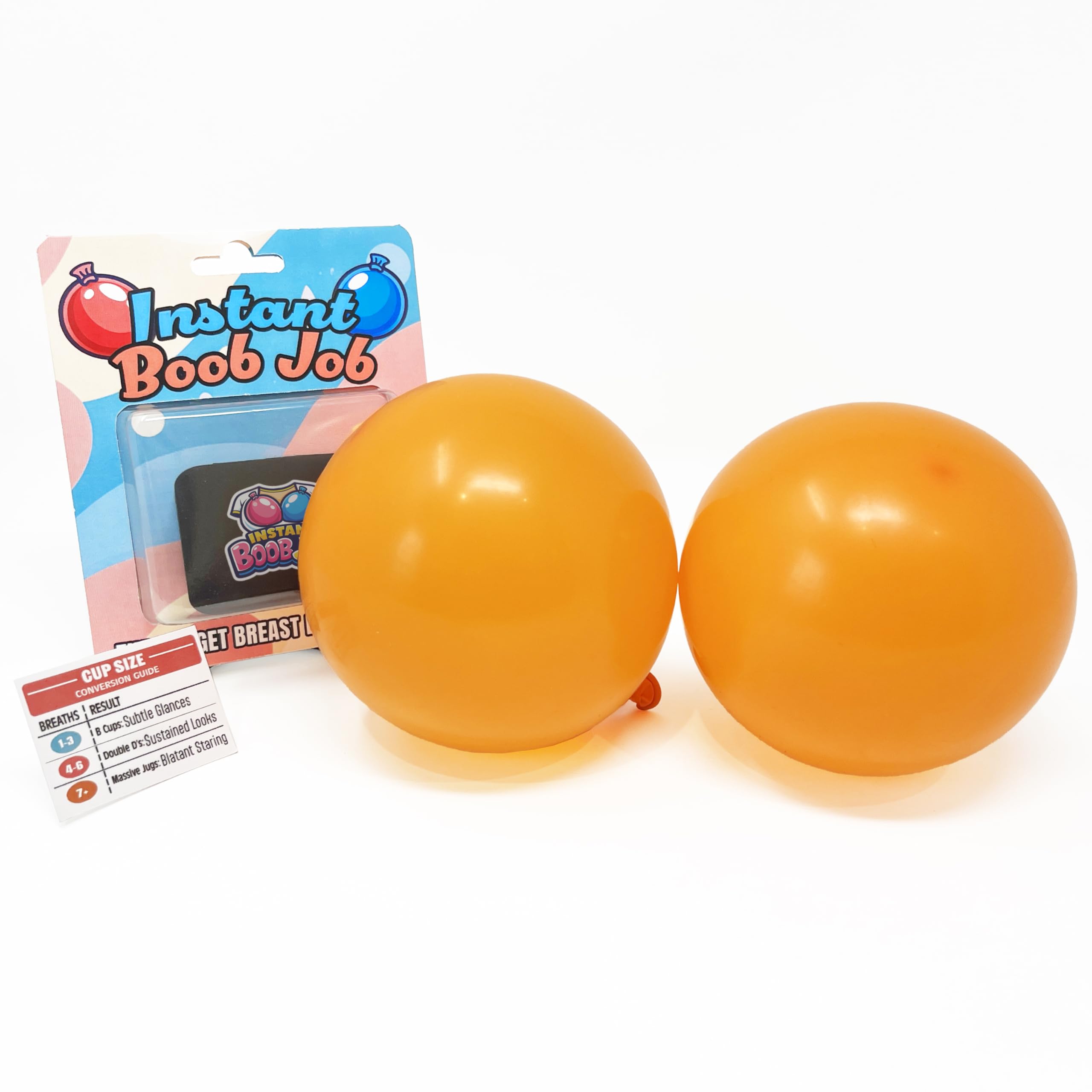 Party People Novelty Gifts - Instant Boob Job (With Gift Bag) - Funny Novelty Gift for Women or Men - Not For Children