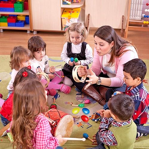 Miniatura 7 de 40 huevos de plástico, huevos de Pascua, huevos de Maracas coloridos, huevos musicales, huevos de plástico para niños pequeños, regalos de