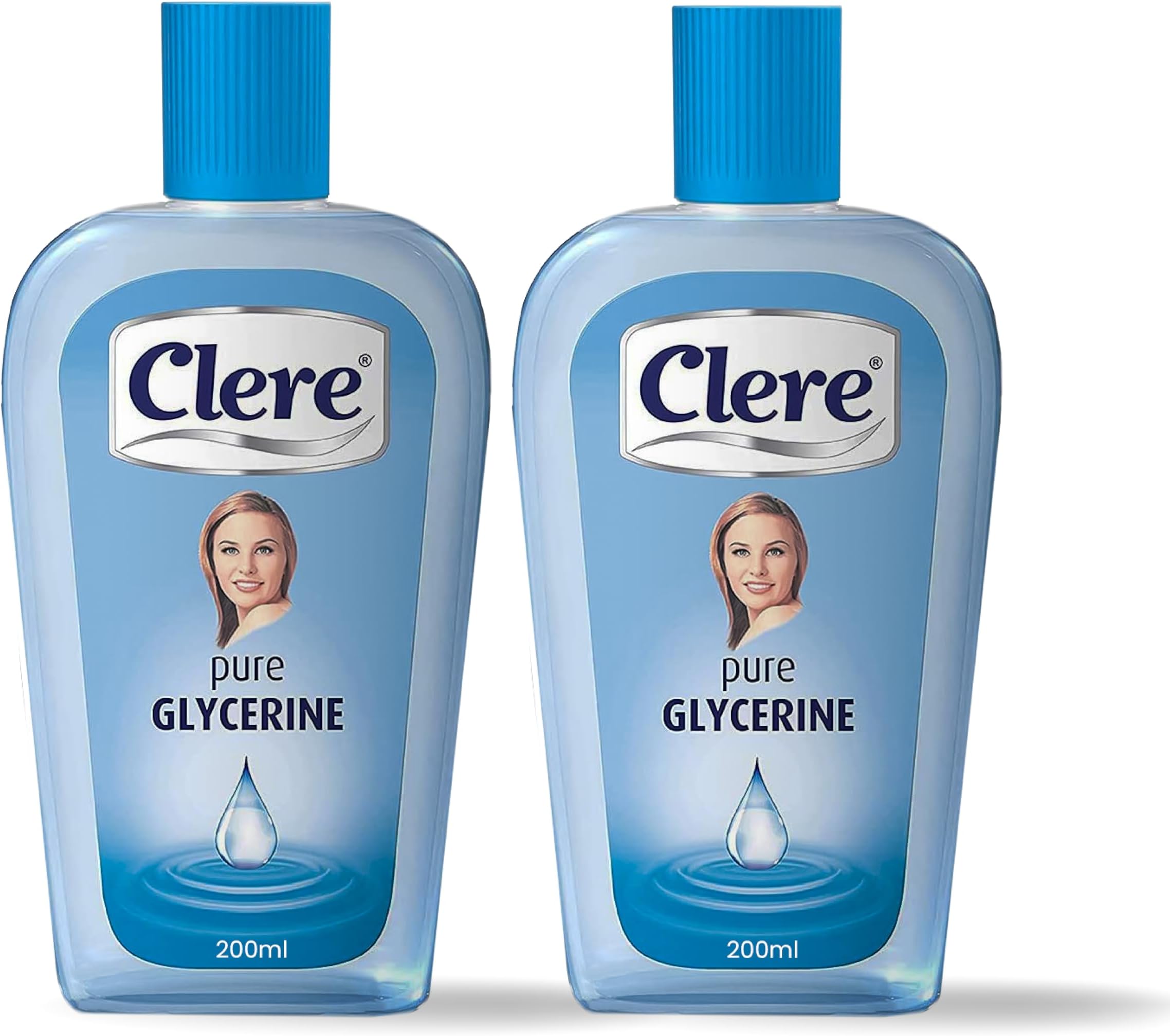 BP Pure Glycerine For Versatile Skin Care, Softening and Moisturizing 200 ml (Pack 2)