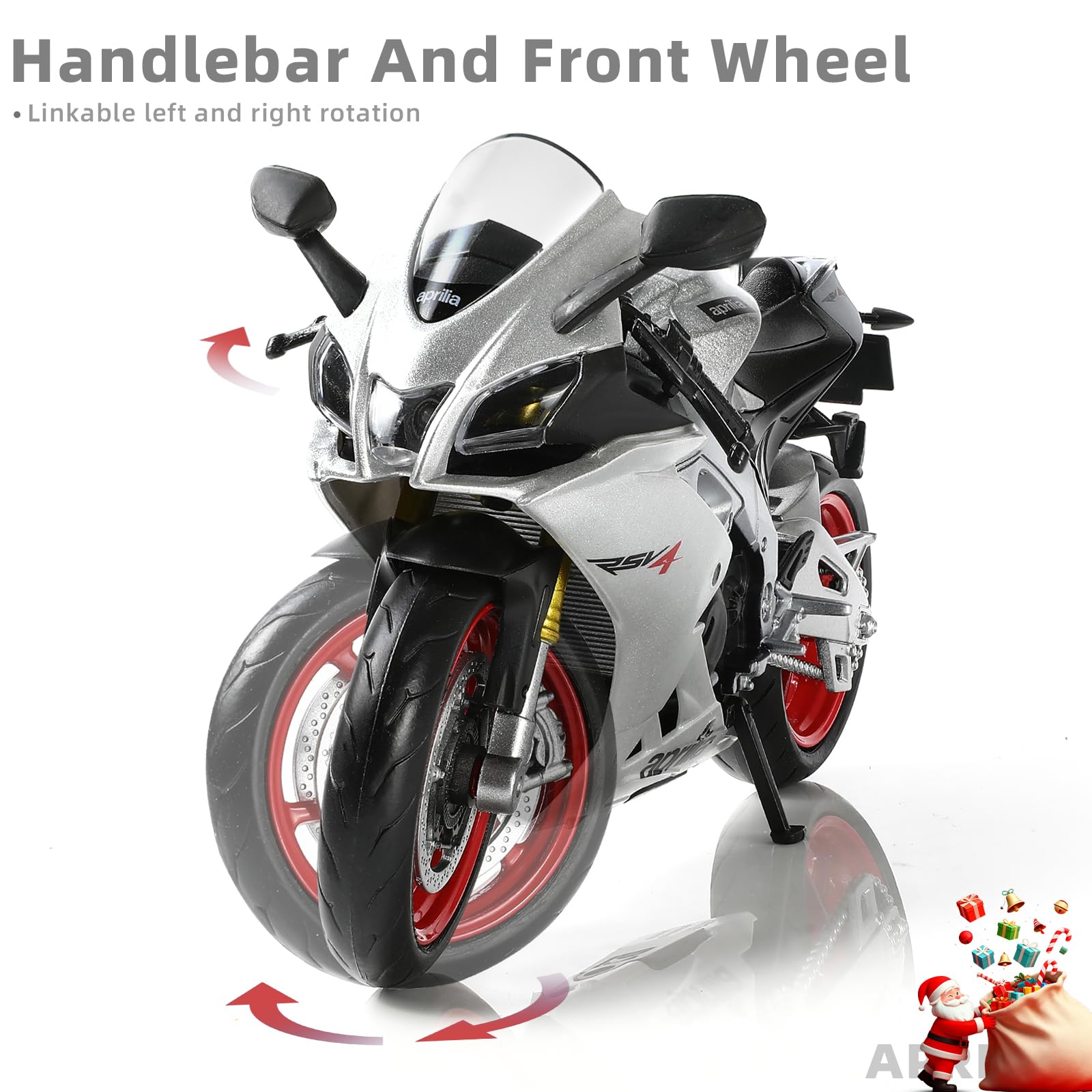 Amazon.com: Risopen 1:12 Motorcycle Model for Aprilia RSVA RR1000