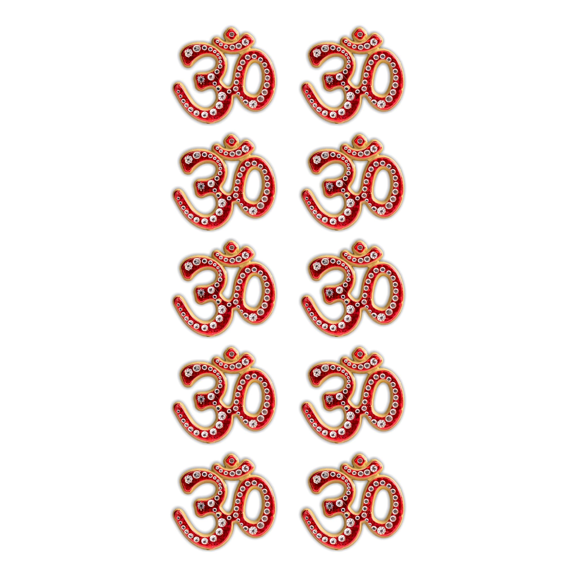 Home Genie Plastic Stickers for Home,Office and Temple Entrance | Stickers for Diwali Decoration | Sticker for Wall Decoration (Pack of 5, OM) (B0BFRJRRP1) Amazon Price History, Amazon Price Tracker