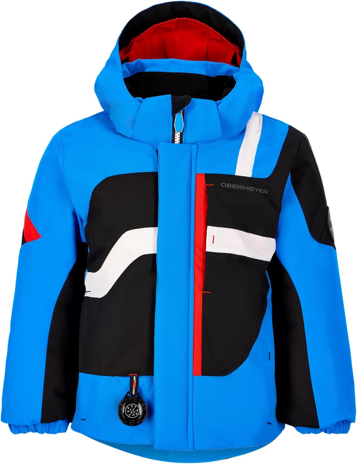 Obermeyer Boys Super G Ski Jacket, Insulated and Waterproof with Kids I-Grow System