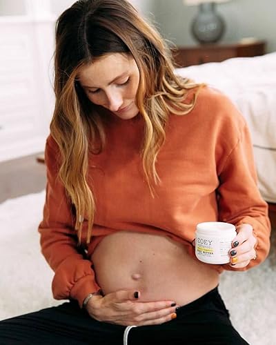 Miniatura 5 de Zoey Naturals - Mantequilla corporal de vainilla y pomelo, 4 onzas con manteca de karité nutritiva y aceite de coco, vegana sin parabenos, fabricada