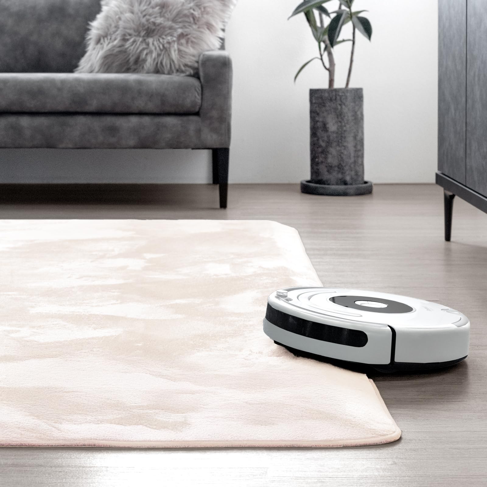 Amazon | タンスのゲン ラグ 1.5畳 130×185cm【お掃除ロボ対応