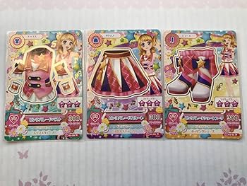 アイカツ！ 大空あかり あかり ピンクパレードコーデ アニメ柄 2枚セット アイカツ！】大空あかり【ファンアート】 ピンクパレードコーデ